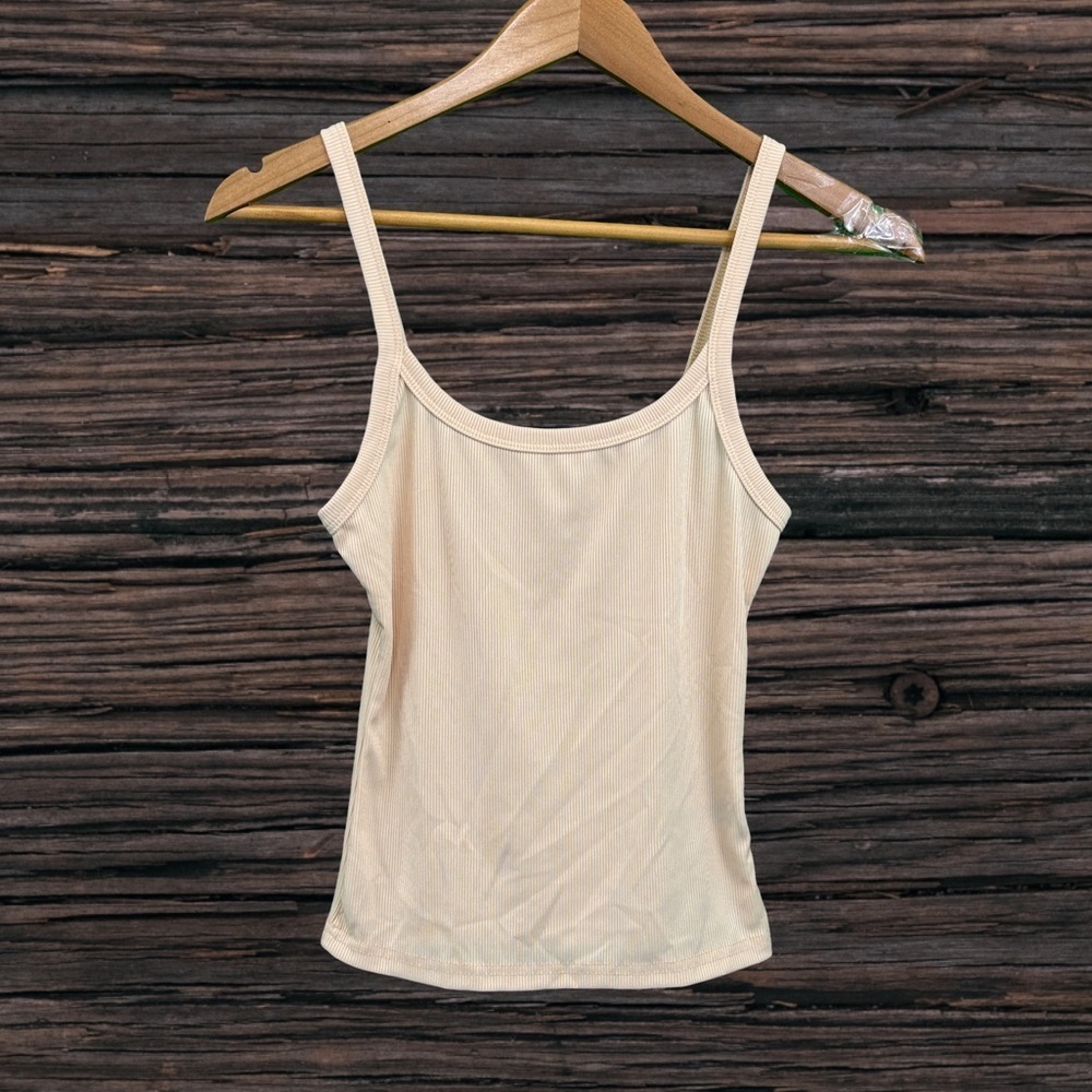 Cream Fitted Camisole Top -bundle 3 or more